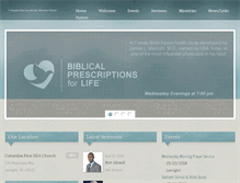 Tablet Screenshot of columbiafirst.org